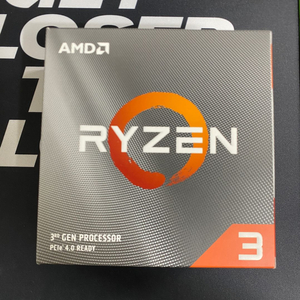 AMD 라이젠 3300X(정품 풀박스) 기쿨 있어요