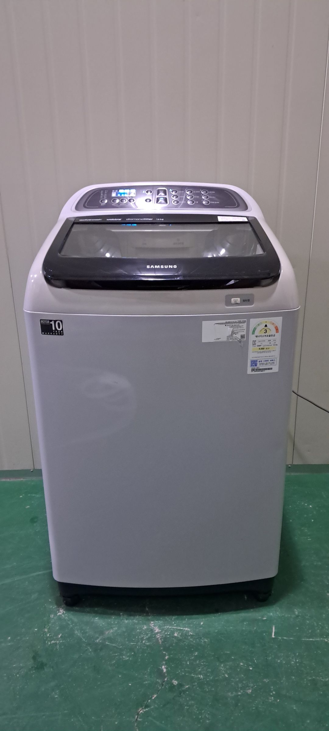 2505 삼성 16KG 통돌이세탁기(메탈그레이)