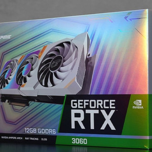 그래픽카드 RTX 3060 12G (미개봉 새상품)