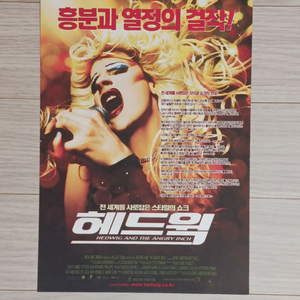 헤드윅(2002)전단지