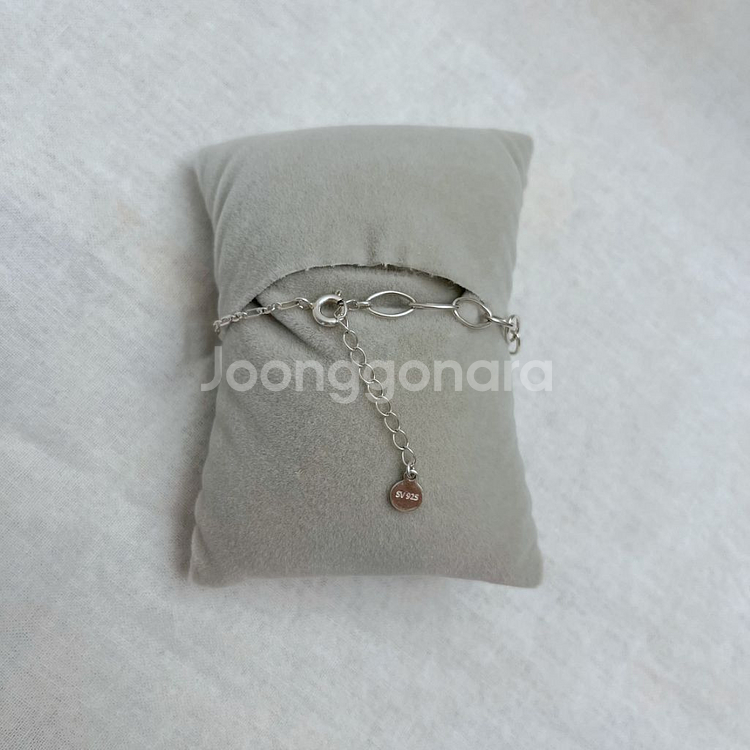디모멘트 하트 통통 팔찌 (925실버)--7