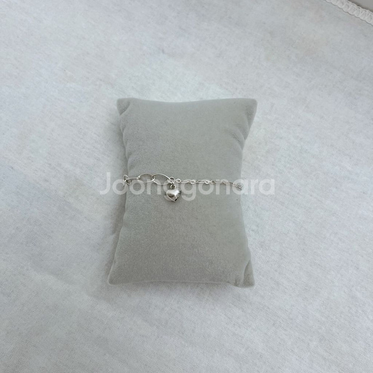 디모멘트 하트 통통 팔찌 (925실버)--6