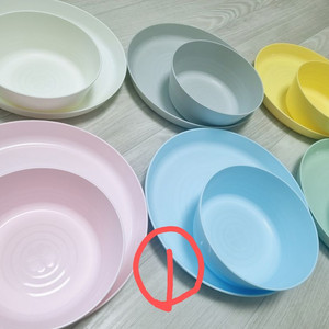 [새상품] 이케아 칼라스 유아그릇 접시 식기류