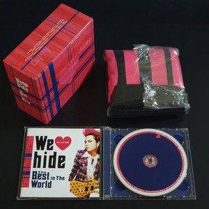 히데 앨범 We Love hide (2CD+티셔츠)