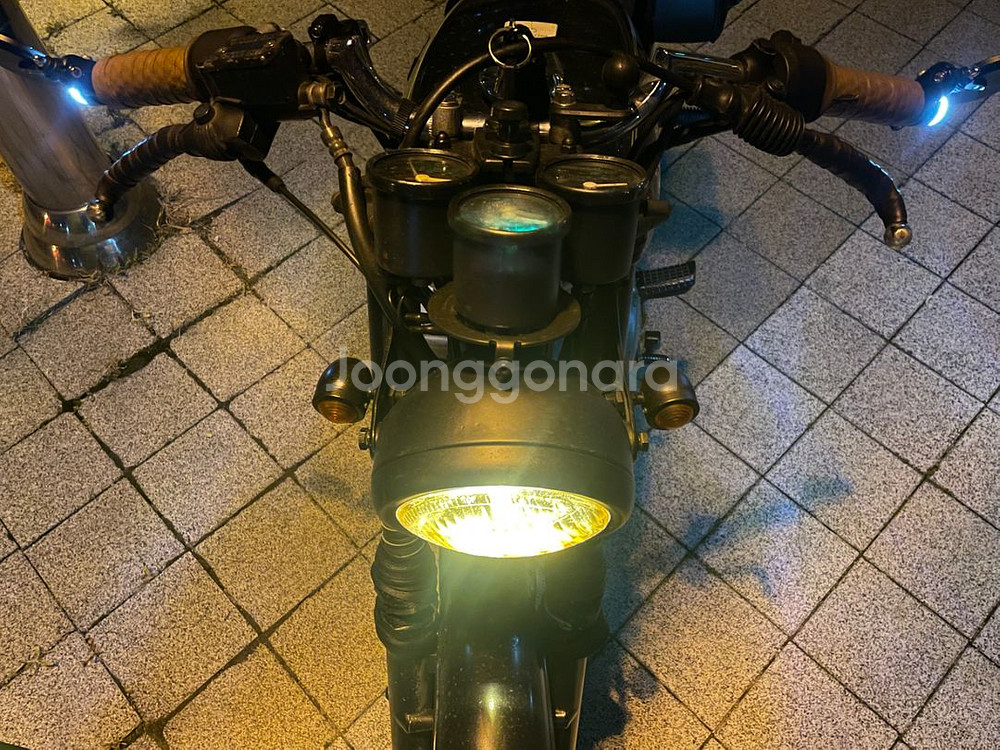 울프 125 08년식 카페레이서 커스텀 가격내림--6