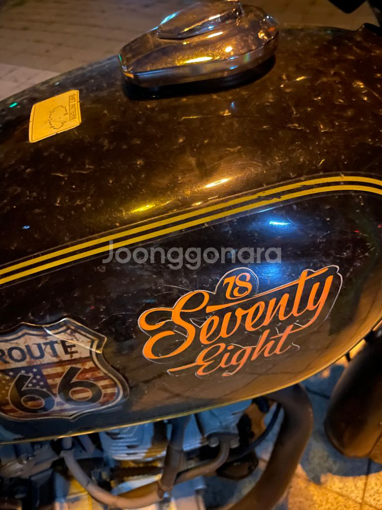 울프 125 08년식 카페레이서 커스텀 가격내림--9