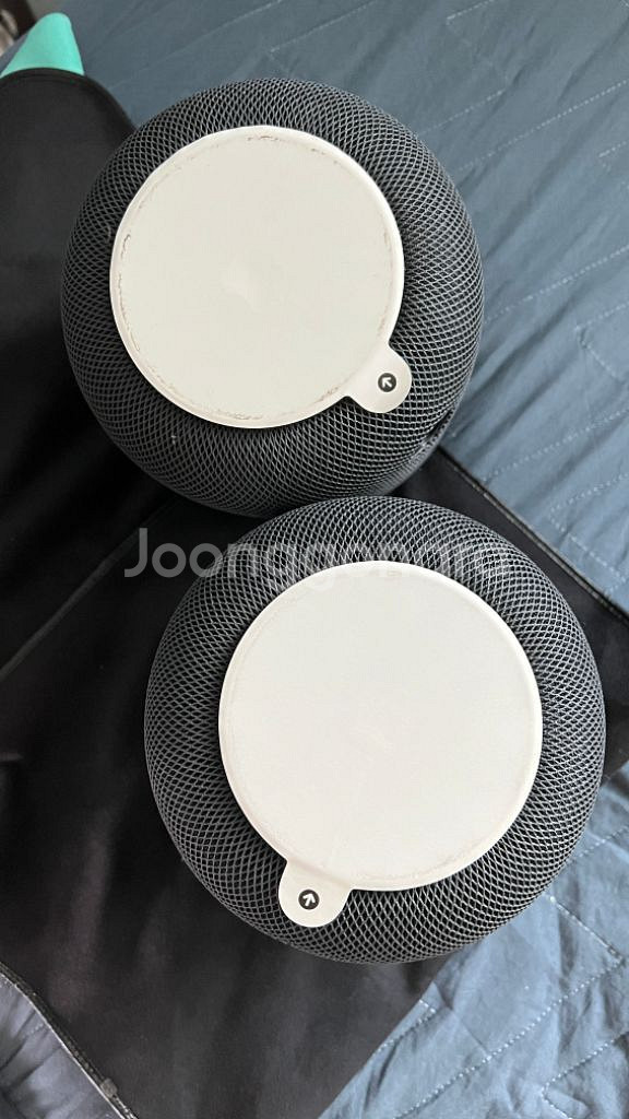 홈팟 2세대 2개 민트급 (댐핑패드 포함)--1