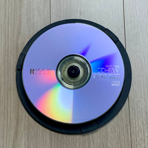 새제품,RICOH CD RW외 공미디어 10장