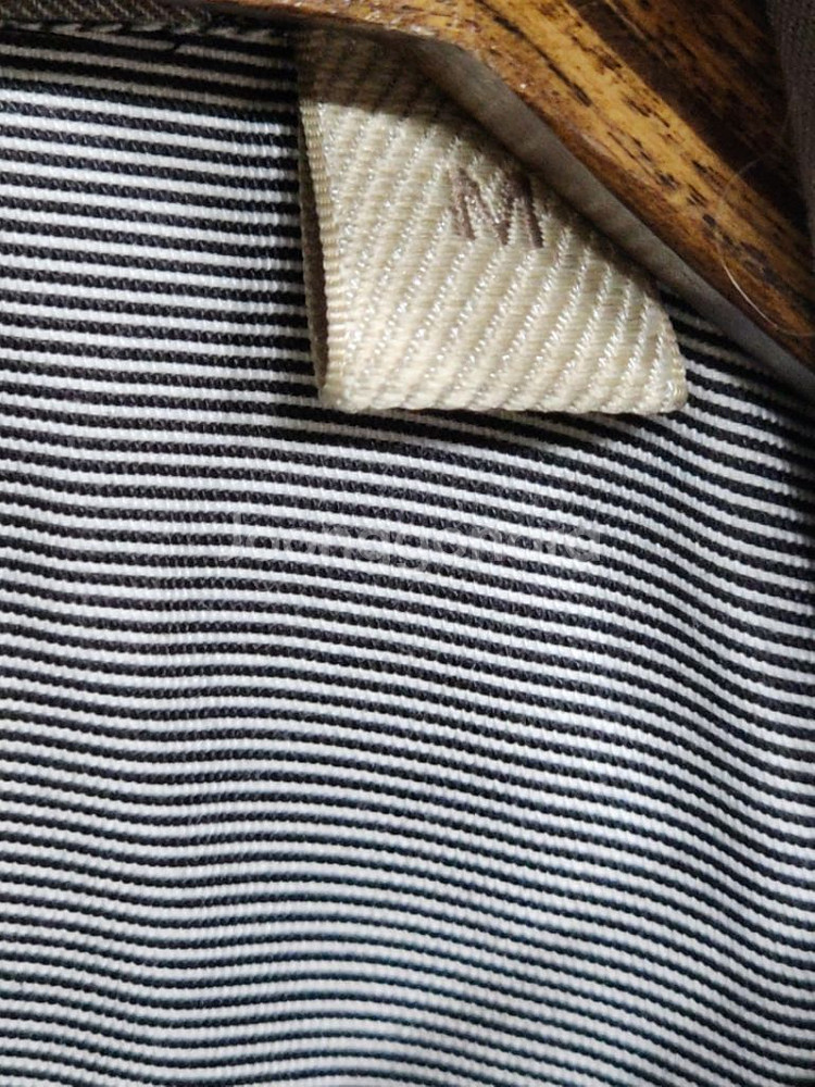 (M) 버버리 반팔셔츠 핀스트라이프 로고 남방 포켓--5