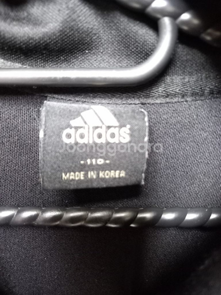 아디다스 검하 블랙스카이블루 트랙탑 져지집업 95~98--4
