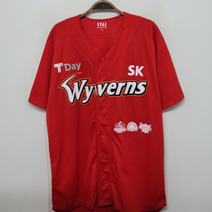 XL SK와이번스 챔피언 야구져지 우승기념 사인유니폼