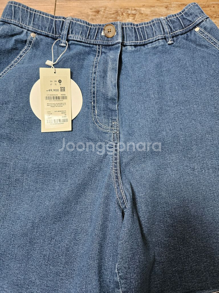 클라비스 데님 반바지 30 (정가 49900원)--3