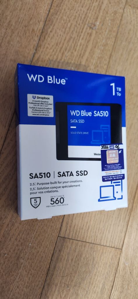 웬디 블루 ssd wd blue sa510 1tb