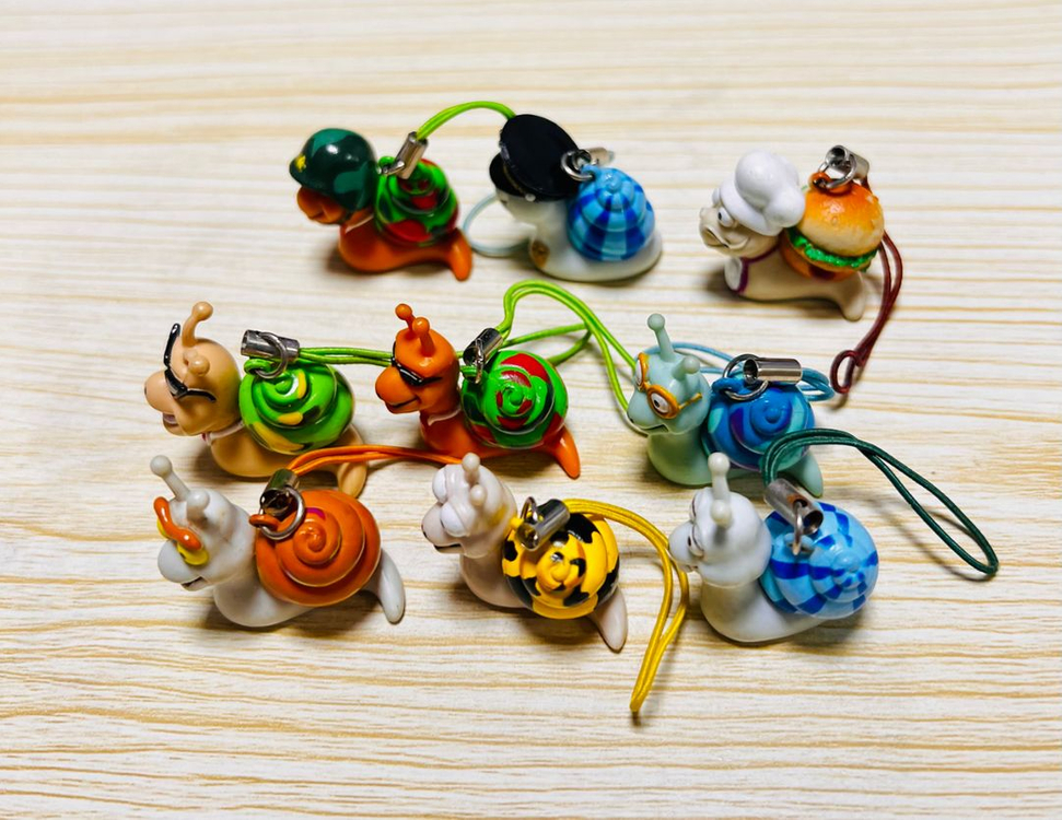 [개봉] (고전토이) 깜찍이소다 달팽이 피규어 9종 이미지