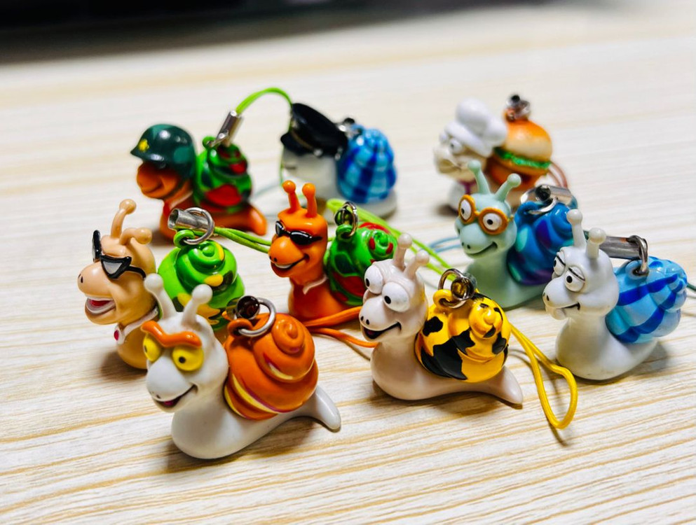 [개봉] (고전토이) 깜찍이소다 달팽이 피규어 9종 이미지