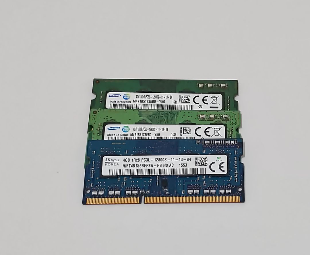 삼성/SK하이닉스 DDR3 4GB 노트북용 메모리