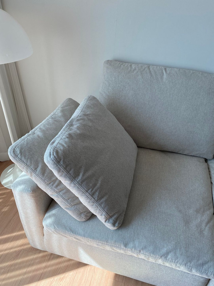 까사미아 캄포슬림 4인 소파 아이보리--2