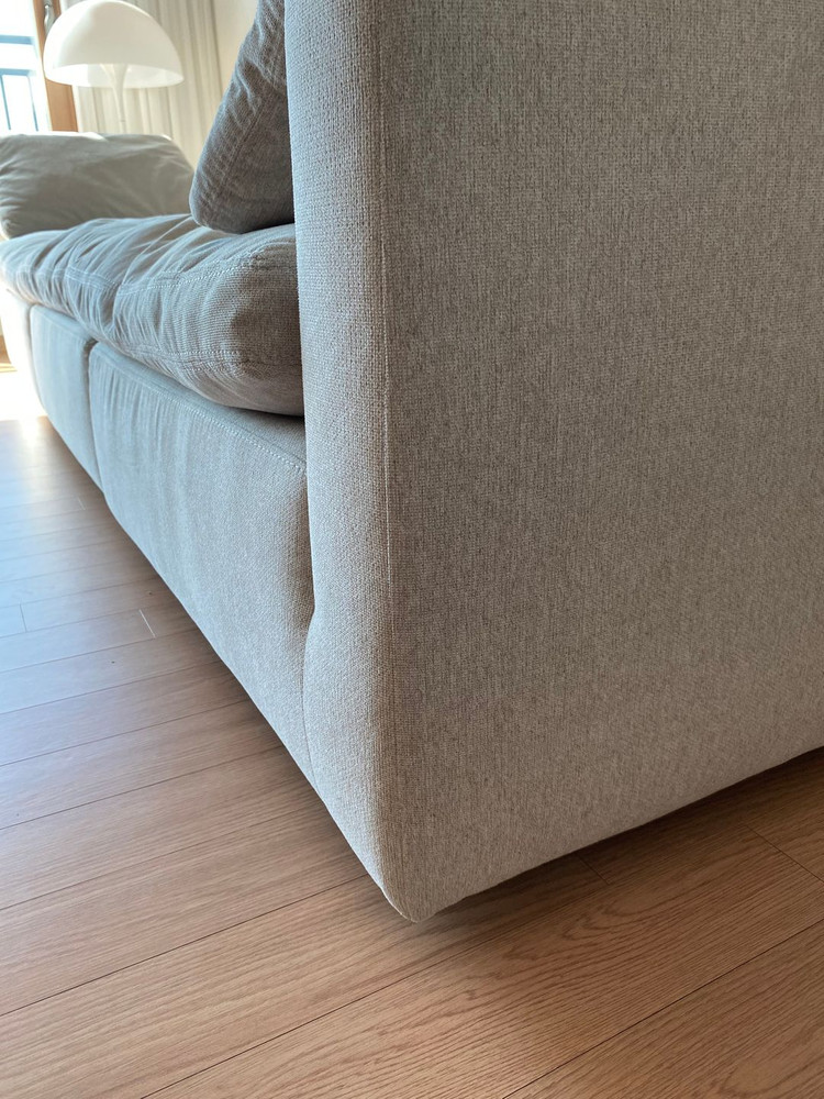 까사미아 캄포슬림 4인 소파 아이보리--3