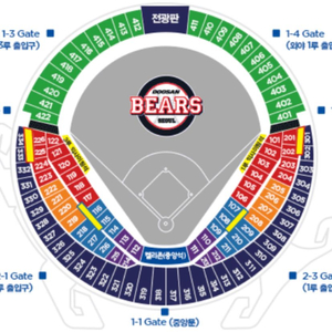 6/9 두산vs기아 1루4연석 구매해요제발