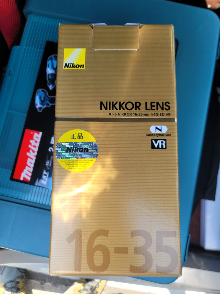 니콘 AF-S 16-35 F4G ED VR 렌즈