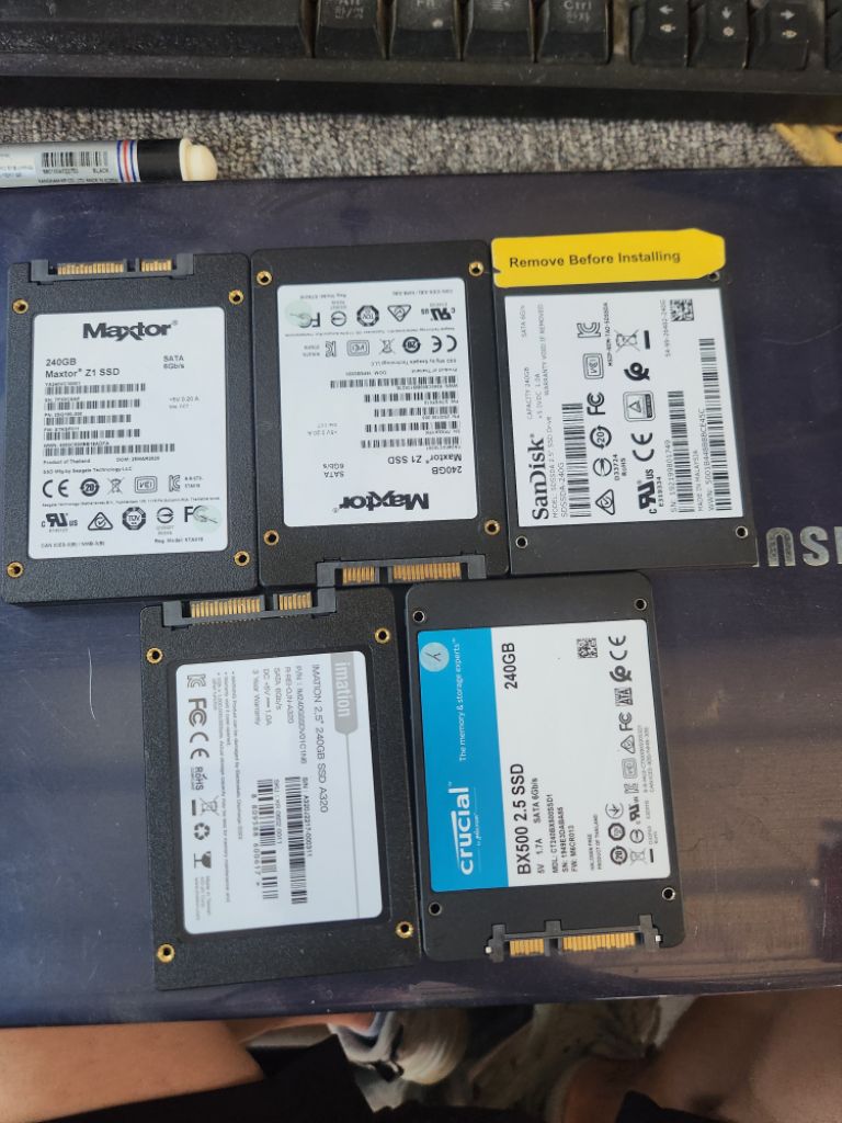 ssd<86>ssd240g 5개묶음