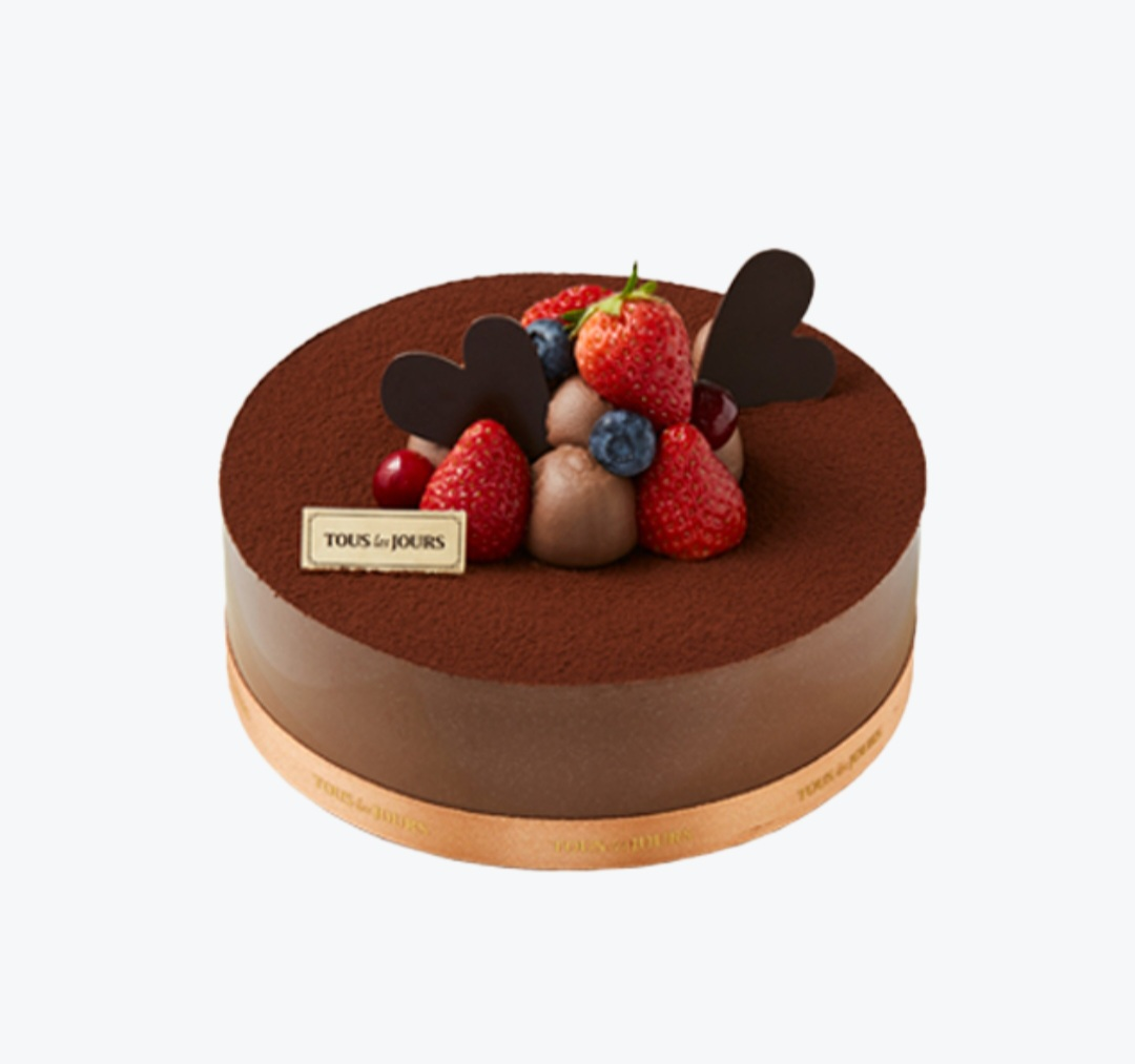 뚜레쥬르 쵸코 생크림 케이크 2호 기프티콘