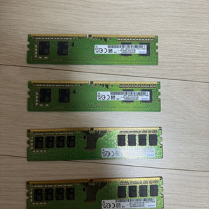 데탑용 DDR4 8G 4개 팝니다