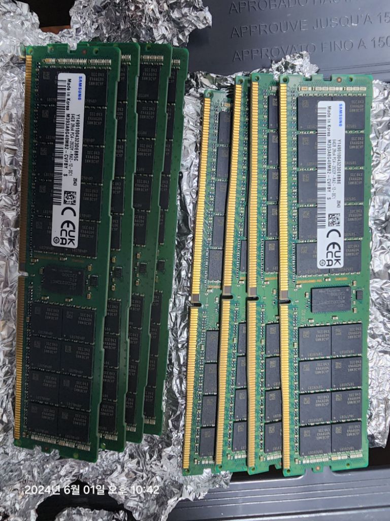 삼성 DDR4 ECC 32g 64g 여러개