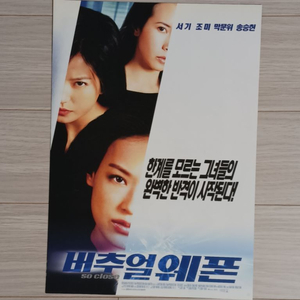 영화전단지 서기 막문위 송승헌 버추얼웨폰(2002년)