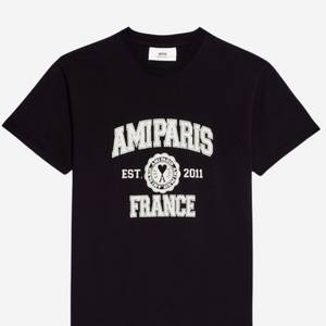 (새상품) 아미 파리 프랑스 반팔 티셔츠 블랙 XS,