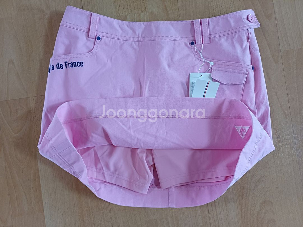 르꼬끄스포르티브 봄.가을 여름 골프치마(사방스판27)--2