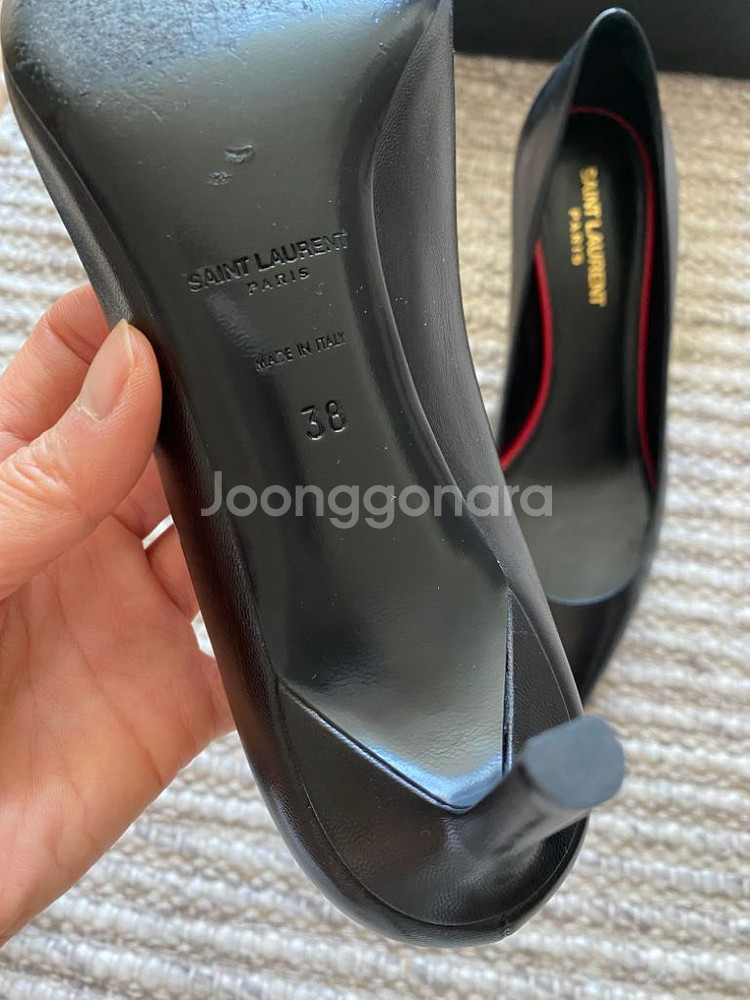 생로랑 구두 정품 상태 좋음--8