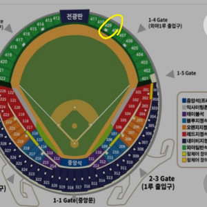 6/7 잠실 두산 기아 외야지정석 단석 양도