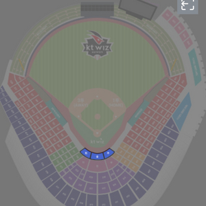 엘지트윈스 KT위즈 6/7일 지니존 (중)구역 2연석