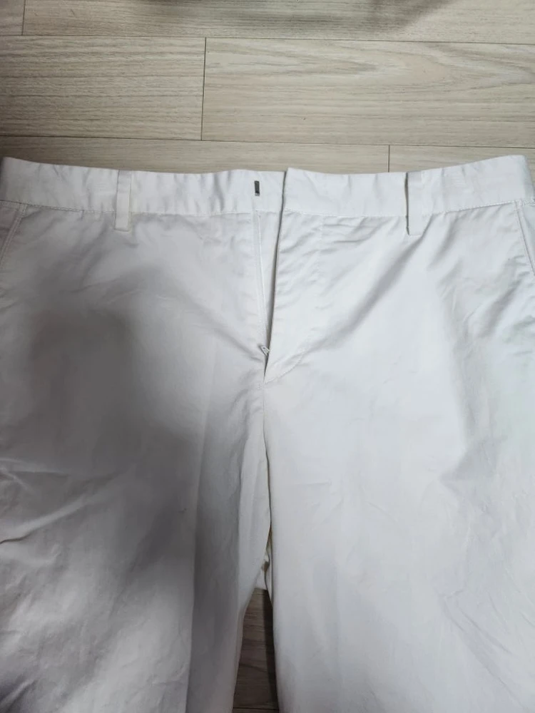 솔리드옴므 정품 화이트 반바지 32사이즈 이미지