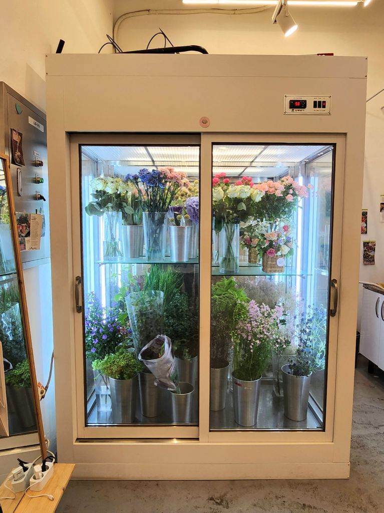 꽃 냉장고