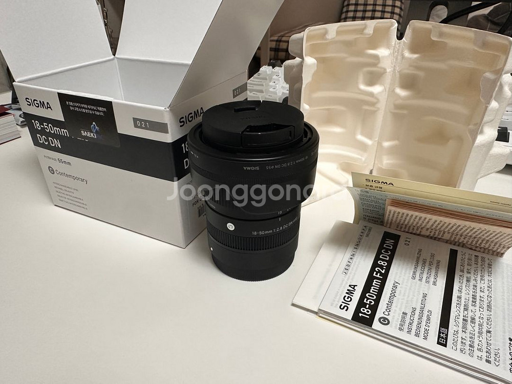시그마 1850 F2.8 E 소니 마운트 판매합니다!--0