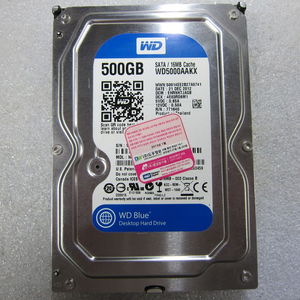 WD 하드디스크 BLUE 500G 7200/16M