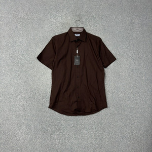 [새상품]레노마 기능성 브라운 반팔 셔츠 95