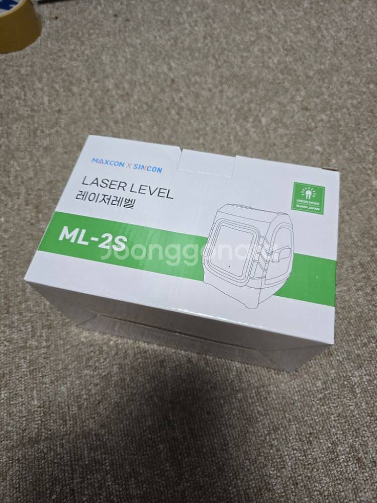 새상품 신콘 미니 그린 레이저레벨기 ML-2S 택포--3