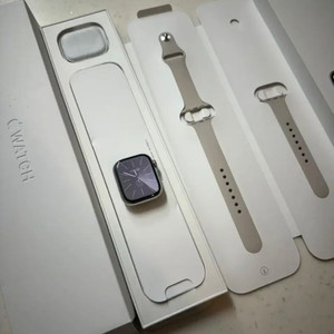 애플워치7스테인리스 실버 41mm SS급