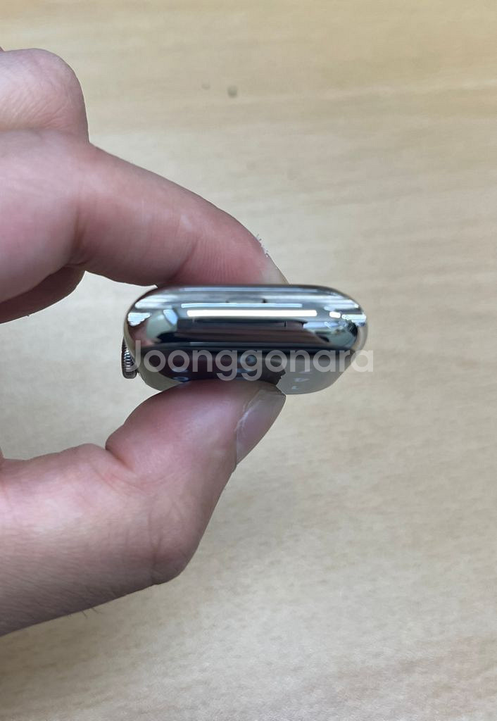 애플워치7스테인리스 실버 41mm SS급--5
