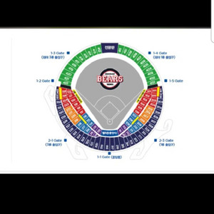 6월에 7일 두산기아 티켓 양도합니다