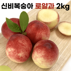 신비복숭아 로얄과 2kg(10-23과 내외)