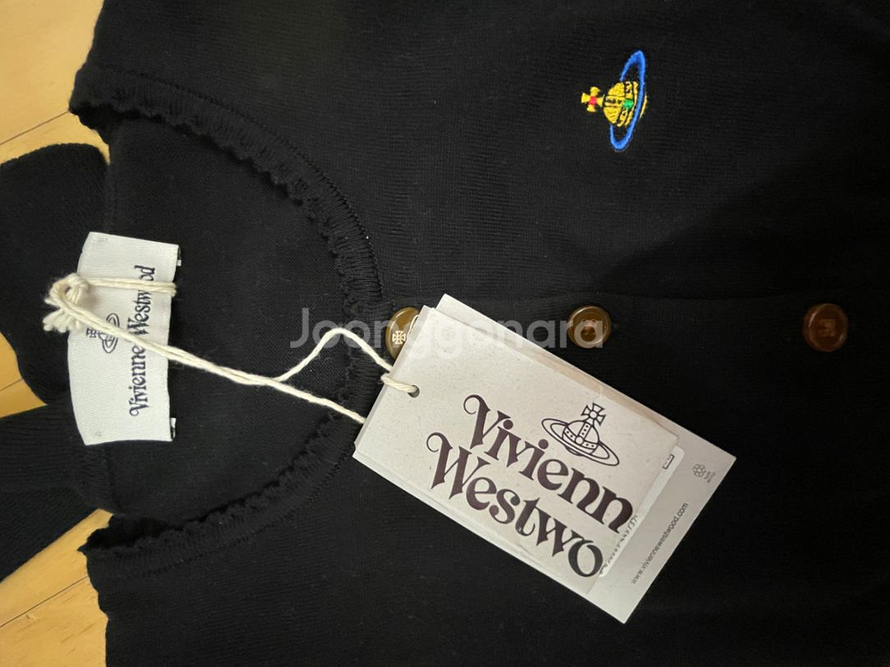 비비안웨스트우드 베아 크롭 가디건--2