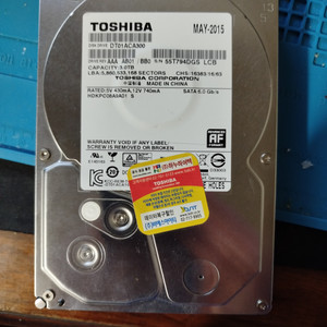 TOSHIBA 3TB HD 개당 35,000원