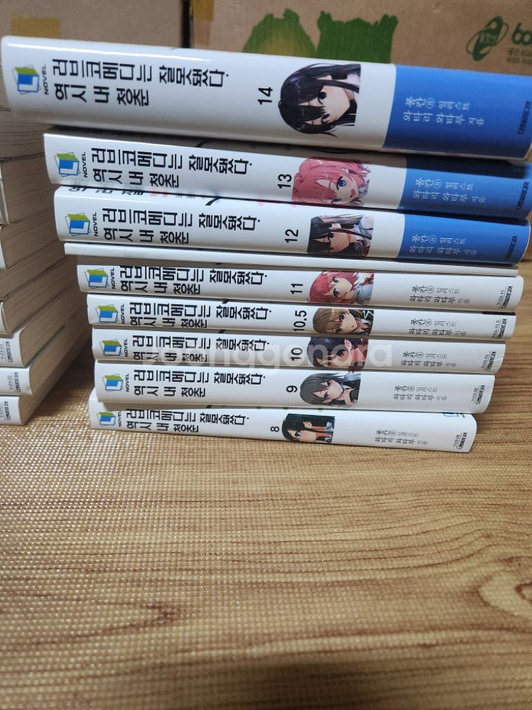 역시 내 청춘 러브코메디는 잘못됐다 1~14권--1