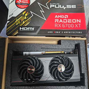 사파이어 라데온 RX 6700 XT 펄스 12기가