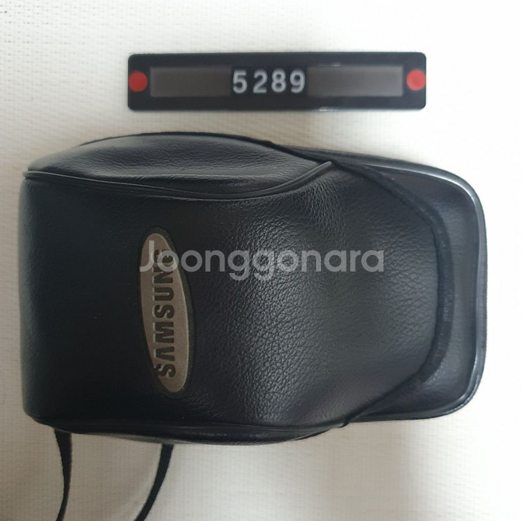 삼성 캐녹스 퍼지줌 1050 필름카메라 파우치포함--5