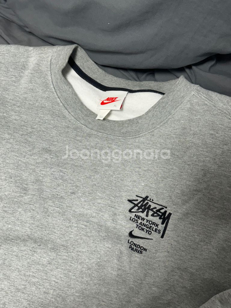 나이키 스투시 NRG 셋업 그레이 US XL--1